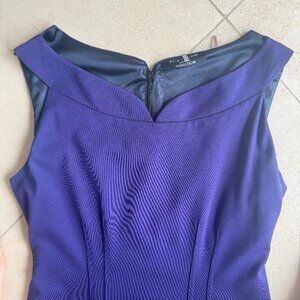 Elie Tahari, Purple knee length Dart dress size 8